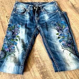 Womens Grace in LA jeans. Size 24, 32 inseam, skinny jean.